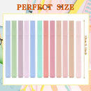 12 Pieces Aesthetic Bible Highlighters and Pens No Bleed with Chisel Tip Pastel Markers Multicolor Kawaii Stationary for Office School Supplies (Cute Style)