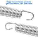 40 Pack Trampoline Springs 5.5” Heavy Duty Galvanized Steel Replacement Trampoline Parts Springs with T Hook, Great for Outdoor Trampoline Aotob, Skywalker, JumpKing, UpperBounce, SkyBound