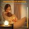 ZCMLED Egg Night Light for Baby, Nursery Lamp with 8 Colors Changing Mode & Dimming Function,Warm White Baby Sleeping,Rechargeable Baby Night Light with 1 Hour Timer&Touch Control, Up to 100H