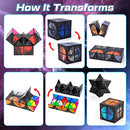 Gifts for 6-7-8-9-10 Year Old Boys Girls Fidget Cube-Games for Kids Girls Age 6-13 Magic-Cube Novelty Toys for 7-14 Year Old Teen Boys Christmas Stress Relief Travel Game for Kid Adults