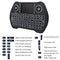 Zedo Backlit Mini Wireless Keyboard 2.4G, Handheld Remote with Touchpad Mouse for Android TV Box, Windows PC, HTPC, IPTV, Raspberry Pi, XBOX 360, PS3, PS4