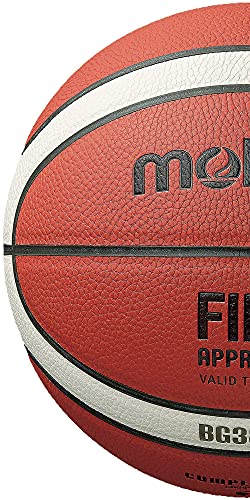 Molten BG3800 Series, Indoor/Outdoor Basketball, FIBA Approved, Size 6, Model:B6G3800