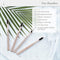 Zenify Earth Bamboo Toothbrush Adult (Set of 4) - Charcoal Infused Soft BPA Free Bristles - Biodegradable Handle - Australian Owned