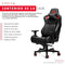 New 6KY97AA OMEN Citadel Gaming Chair by HP.b.