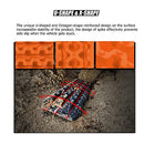 X-BULL Recovery Tracks with Bag and Mounting Pin Set 4x4 Recovery Boards Offroad 4wd Tracks 22046LBS/10000KG Stand for Automotive Accessories Tires and Wheels in The Sand Mud Snow(GEN 3.0)