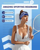 MUSICOZY Sleep Headphones Bluetooth 5.2 Headband Headphones Soft Boho Music Headband with HD Stereo Sound,Tech Gifts for Men Women Teens, Reusable Headphones for Sleeping Yoga Sport Fitness Relax