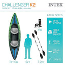 Intex 68306NP Challenger K2 Kayak