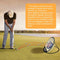 Golf Training Set, Golf Chipping Net and Mat Collapsible Pop Up Golf Practice Net, Golf Training Aids with Chipping Net, Hitting Mat, Golf Ball, Golf Tee for Indoor Outdoor Training Practice