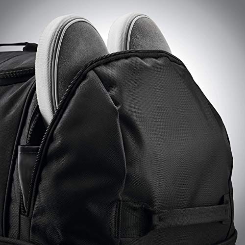 Samsonite Andante 2 Wheeled Rolling Duffel Bag, All Black, 28-Inch, Andante 2 Wheeled Rolling Duffel Bag