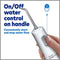 Waterpik Cordless Water Flosser, Battery Operated & Portable for Travel & Home, ADA Accepted Cordless Express, White WF-02