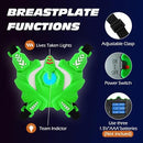 EchoPlan Laser Tag, Laser Tag Guns Toy Set of 4 with Vests, Upgraded Infrared Laser Tag Guns Toys for Kids, Lazer Tag Toys for Boys Indoor Outdoor Game, Toys for Kids Ages6 7 8 9 10 11 12+Year Old Boy