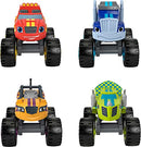 Fisher-Price Blaze & The Monster Machines, Racers 4 Pack, Set of die-cast Metal Push-Along Vehicles for Preschool Kids Ages 3 Years and Older [Amazon Exclusive]