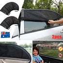 2X Universal Car Sun Shades Rear Side Seat Window Socks Baby Kids UV Protection