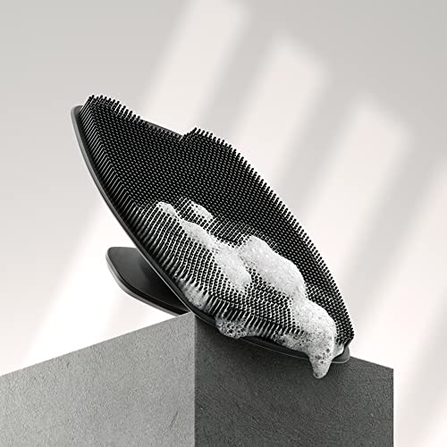MANSCAPED™ The Body Buffer Premium Silicone Scrubber for Nourishing, Cleaning & Exfoliating Your Skin - Lather Boosting Bristles with Ergonomic No-Slip Handle, Long-Lasting & Easy to Clean (1-Pack)