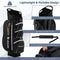 Costway Golf Cart Bag, Golf Club Bag w/ 15 Way Top Dividers Including Individual Putter Well, 7 Pockets, Cooler Bag, Shoulder Strap & Rain Hood, Lightweight Golf Carry Bag for Men & Women