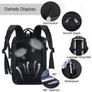 SPAHER Travel Backpack Ryanair Cabin Bag 40x20x25 Hand Luggage Backpack 15.6 Inch Laptop Backpack Hand Cabin Luggage Approved Carry On Bag Rucksack Flight Bag with USB 20L for Man Women