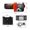 ZESUPER 2500lb Winch 12v Boat Trailer ATV UTV Quad Electric Winch Steel Cable