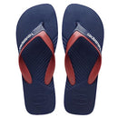 Havaianas Men's Dual Flip-Flop, Navy Blue Navy Blue, 7.5/8 UK