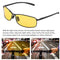 Polarized Sports Sunglasses, Aluminum Magnesium Square Sunglasses Polarized Unisex Driving Cycling Night Vision Glasses for Outdoor Sports