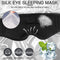 Sleep Headphones Sleep Mask with Bluetooth Headphones, LC-dolida Eye Mask for Sleeping Eye Pillow Sleeping Headphones for Side Sleepers Thin Speaker Cool Gadgets Gifts for Men (Black)