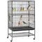 Yaheetech 52-inch Wrought Steel Standing Large Flight King Bird Cage for Cockatiels African Grey Quaker Amazon Sun Parakeets Green Cheek Conures Pigeons Parrot Bird Cage Birdcage with Stand