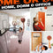 Over The Door Mini Basketball Hoop Indoor Bedroom Wall Mounted Hang On Toy for Kids Basketball Backboard Set with Ball & Air Pump