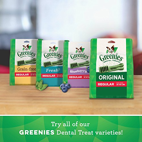 Greenies Original Flavour Dental Treat for Teenie Breed Dogs, 1 kg