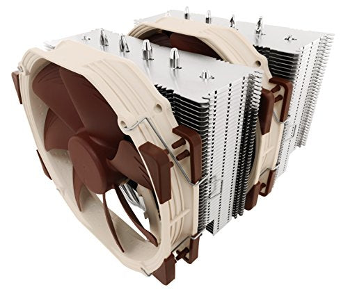 Noctua NH-D15, Premium CPU Cooler with 2X NF-A15 PWM 140mm Fans (Brown)