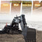 Upgraded Charging Excavator RC Toy 22-Channel Full-Function RC Excavator Sand Engineering Vehicle 1:14 2.4Ghz with Lighting and Sound Effects of Remote Control Engineering Toy Excavator