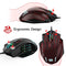 Redragon M908 Impact RGB Gaming Mouse, 12400 DPI Wired Laser MMO Mouse with High Precision Actuation, 12 Macro Side Buttons and 16.8 Million Customized Breathing Backlight for PC/Laptop