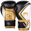 Venum Boxing Gloves Contender 2.0 - Black/White-Gold-8 oz