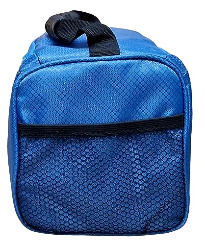 Acclaim Ripon Two Bowls Rigid Padded Mini Ripstop Nylon Level Green Lawn Flat Short Mat Indoor & Outdoor Locker Bowling Bag (Blue)