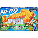 Nerf Minecraft Pillager's Crossbow Dart-Blasting Crossbow, Real Crossbow Action, Includes 3 Official Nerf Elite Darts