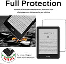 Crystal TPU Case for Kindle Paperwhite 11th,Fit for 6.8 inch Kindle Paperwhite 11th 2021 and Signature Edition,Crystal-Clear Shockproof Silicone Case,Yellowing-Resistant Transparent TPU