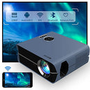 Native 1080P Projector with WiFi and Bluetooth,Full HD 8500LM Home Theater Movie Projector for Outdoor Use,Smart LCD Projector with Touch Panel/HDMI/USB/RJ45,Compatible with Android/iOS/TV Stick/PS5