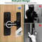 1PC Luminous Sliding Door Latch Lock,Barn Door Lock,90 Degree Gate Latches Heavy Duty Flip Latch Safety Door Bolt Latch,90 Degree Self Luminous Sliding Barn Door Latch,Door Bolt Latch Lock for Barn