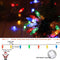 ALL FORTUNE C7 LED Christmas Lights, 50 LED Multi Colored Indoor with Battery Operated, Copper Wire Fairy String Lights for Christmas Tree, Party Wedding, Holiday Decoration
