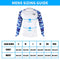 Palmyth Fishing Shirt for Men Long Sleeve Sun Protection UV UPF 50+ T-Shirts with Pocket, Largemouth Bass/Flag, X-Large