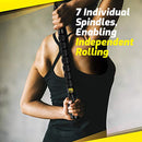 Muscle Roller Stick Pro, The Best Self Massage Tool, Relieve Sore Muscles, Cramps, Back Tightness, Trigger Points Pain, Myofascial Physical Therapy, Legs Recovery, Knots & Calf Soreness, (1 Roller)