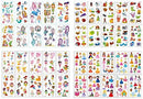 40 Sheets Temporary Tattoos Sticker for Kids,Waterproof Mixed Style Cartoon Children's Fake Tattoos Stickers (Pattern 1)