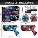 OSALON Laser Tag Guns Set of 2 with Digital LED Score Display Vest Multi-Functional Laser Tag Fun Indoor&Outdoor Toys for Kids Ages 6 7 8 9 10 11 12+ Years Old Boys Girls Teens Adults Birthday Gift