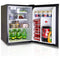 ADVWIN 73L Bar Fridge, Mini Bar Fridge Portable Fridge with Freezer, Compact Refrigerator for Office Apartment, Energy Saving