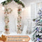 TonJin 1PCS Fall Garland, 6FT/180cm Autumn Maples Leaf Pumpkin Berry Garland Fall Decor Suitable for Thanksgiving Halloween Christmas Mantle Fireplace Farmhouse Harvest Decor