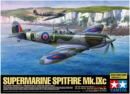 Tamiya 1:32 Scale Supermarine Spitfire MK.IXC Aircraft Model Kit