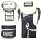 Ringside Apex Flash Sparring Gloves, IMF-Tech Boxing Gloves with Secure Wrist Support, Synthetic Boxing Gloves for Men and Women, White and Black, 18 Oz