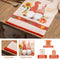 Fall Decoration Linen Table Runner, Fall Harvest Vintage Kitchen Dining Table Decoration for Indoor Outdoor Home Party (Fall 72x13 ZR)