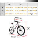 TRIWONDER Bike Cover Outdoor Waterproof Bicycle Covers Rain Sun UV Dust Wind Proof with Lock Hole for Mountain Road Electric Bike (Black & Silver, XL - 200 x 70 x 110 cm)