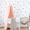 2 Inch 312 Pcs Polka Dot Wall Decals for Girls Bedroom Rainbow Wall Decal Stickers Nursery Wallpaper Classroom Decor Round Plain Colors Wall Decals for Kids Baby Teen Decor (Watercolors)