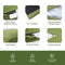 BOSSIMA Outdoor Patio Cushions Deep Seat Chair Cushions Sunbrella Furniture Cushions Burgundy