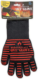 BBQ Ove Glove - Superior Heat and Flame Protection - Extended Wrist for Additional Safety - Ideal for Outdoor Cooking, Grilling, Barbeque